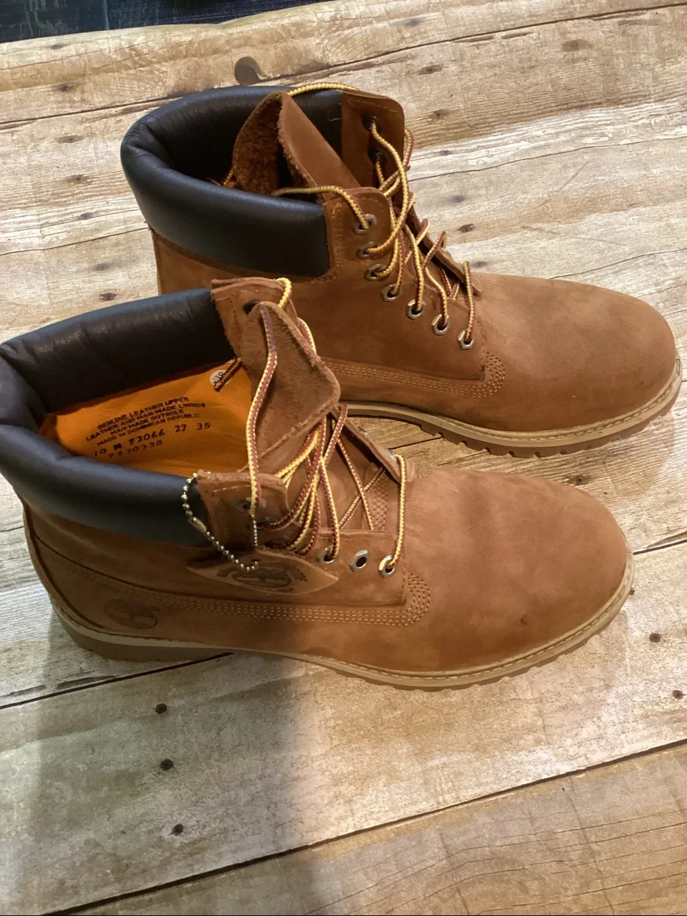 Men's  Timberland Brown Work Boots - Rugged Lace-Up